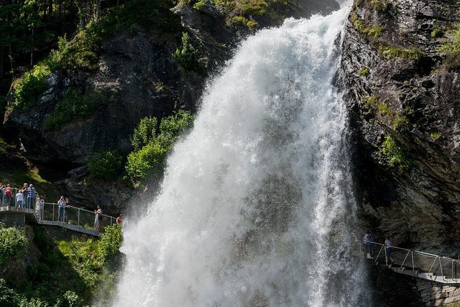 Private tour - Hardangerfjord, Voss Gondola & 4 Great Waterfalls - Fossen Bratte first: a steep, dramatic opening near Bergen