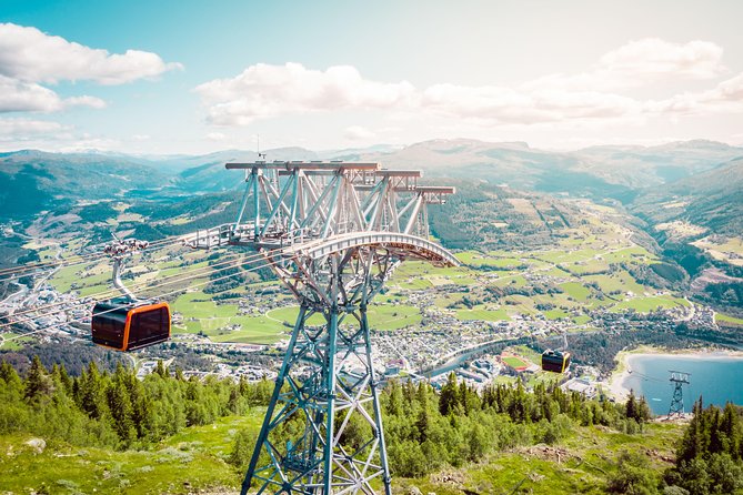 Private tour - Hardangerfjord, Voss Gondola & 4 Great Waterfalls - Voss and Mount Hanguren gondola: short ride, long views