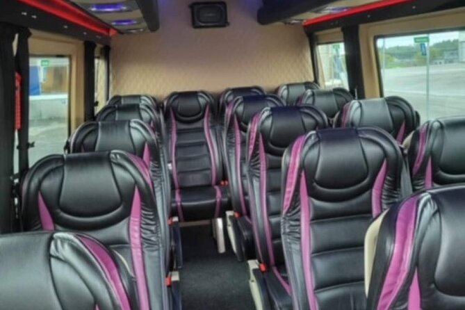 Private transfer From Bergen Airport - Hotels/Port 1-14 pax. - Vehicle comfort details that show up in real feedback