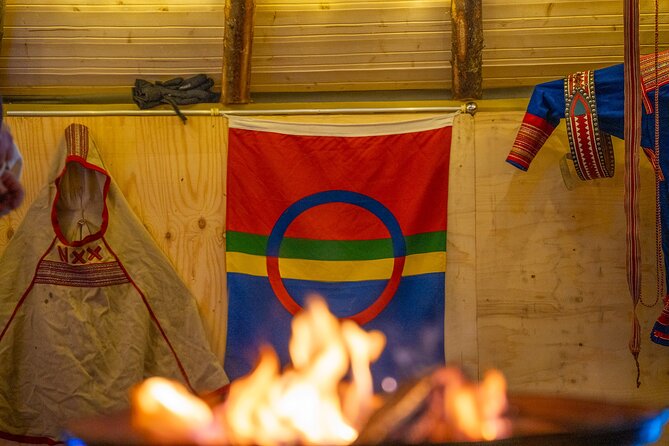 Reindeer Sledding, Feeding And Sami Culture At Reindeer Farm - The Sami camp welcome: feeding reindeer up close (the main event)