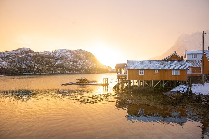 Reine, Hamnøy, Sakrisøy Photo Tour from Svolvær - Flakstad Church stop: a short, classic Lofoten pause