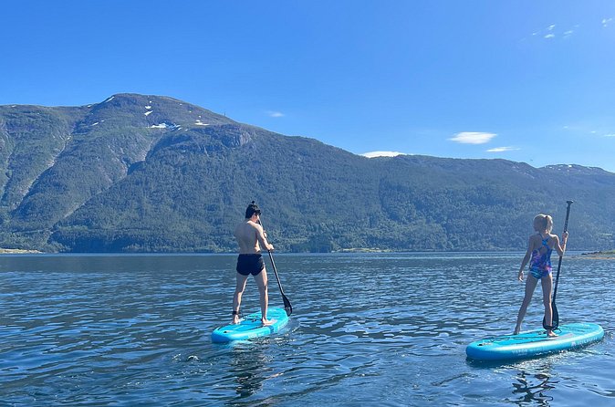 Renting SUP boards (paddle boards) - What’s included: life jackets and a waterproof bag