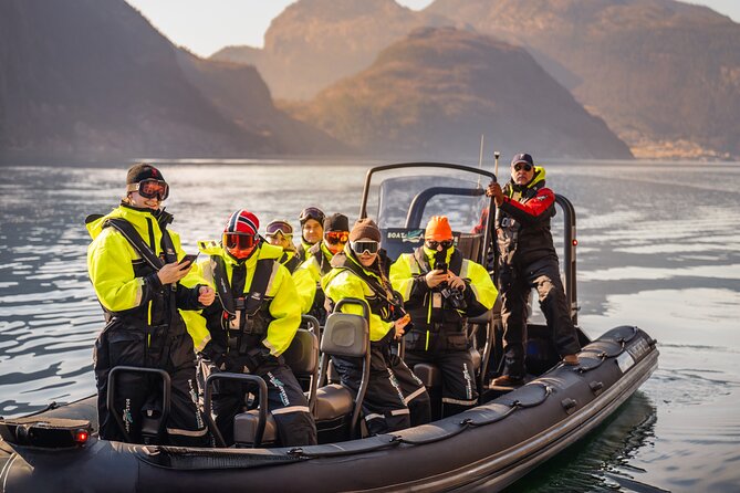 Rib adventure in the Lysefjord with boat house visit - What the ride feels like: speed, mist, and the right gear