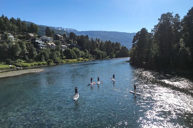 River SUP Voss - SUP down the Voss River: what the guide actually helps you with