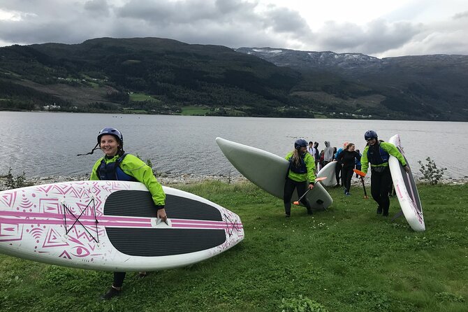 River SUP Voss - Timing, weather, and being ready for cold water