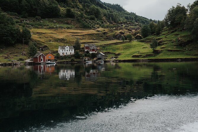 Scenic Hardangerfjord & Fyksesund RIB adventure from Norheimsund - Fyksesund Bridge: the 1937 suspension bridge moment