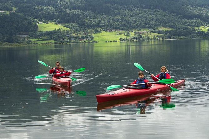 Sea Kayaking Rental - Voss sea kayaking in 3 hours, a calmer kind of Norway day