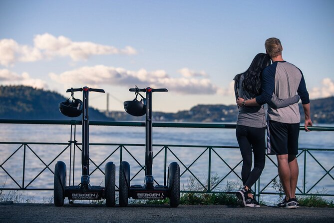 Segway Night Tour of Bergen - Segway setup, helmet use, and who should join