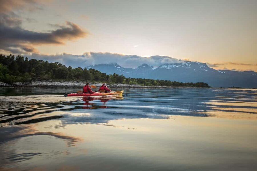 Senja: Guided Small Group Evening Kayaking Tour - Senja after dark, without the rush