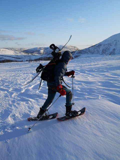 Senja Island: Winter Light Package Deal, 1 Day and 1 Night - From Tromsø to Senja, the ride that sets the tone