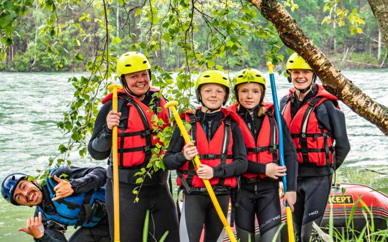 Sjoa: Rafting Adventure for Families - The River Experience: Rapids, Swims, Cliff Jumps, and Games