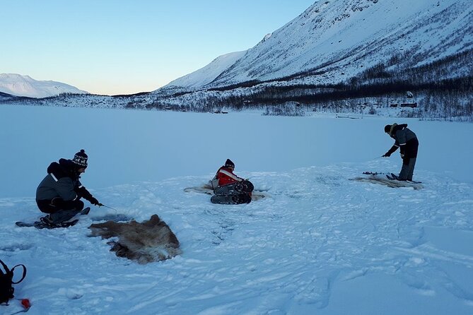 Sjursnes Arctic Ice Fishing Adventure from Tromso - Fishing on Arctic time, patience beats pressure
