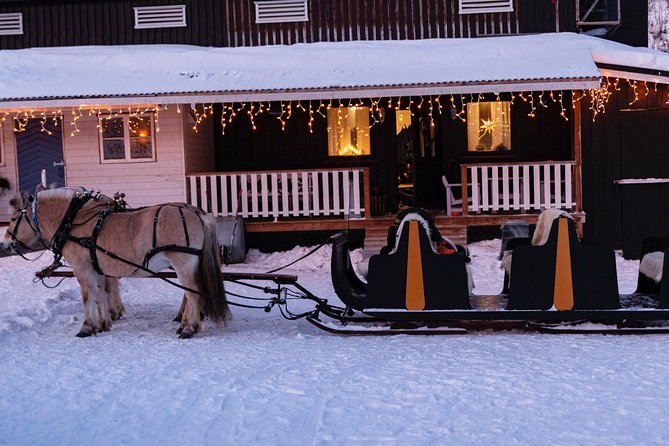 Sleigh Ride w/ Tapas Meal - Experience Arctic Farm Life - Alta to Omdal Gard: the drive that sets the tone