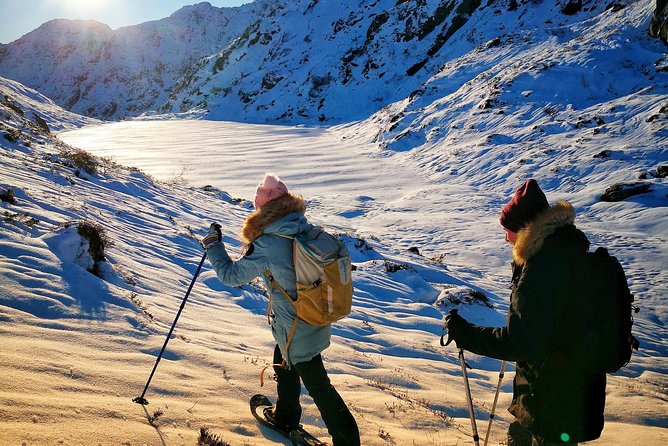 Snowshoe hiking in Bergen - Public tour - Gullbotn skiløype: where the hike finds its rhythm