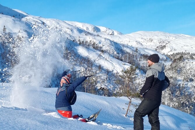 Snowshoe hiking in Bergen - Public tour - Price in context: what $246.38 buys you in a Bergen winter