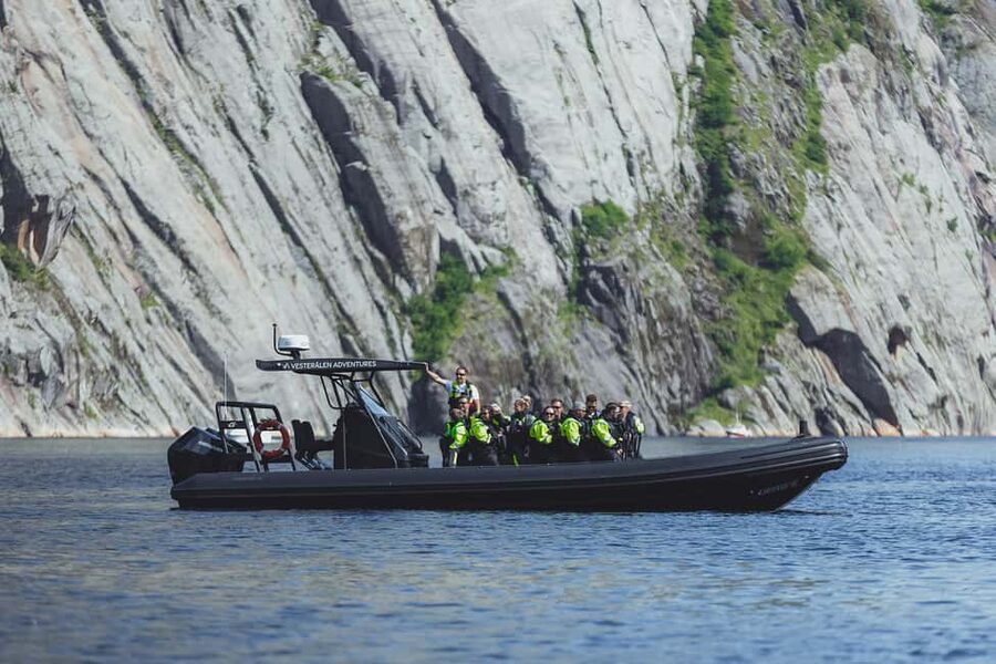 Sortland: Trollfjord RIB Boat Tour - From Scandic Sortland to Havnegata 3: the start that keeps things simple