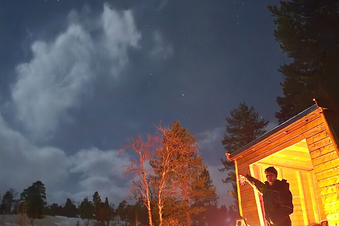 Starlit Adventure Tour in Tromsø – With Professional Photographer - Stop in Vikran: darkness, stars, and wildlife tracks