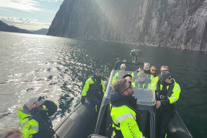 Stavanger Boat Tour with Pulpit Rock, Waterfalls and Goats - Choosing your seat and staying comfortable on a bouncy RIB