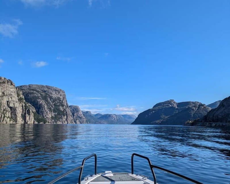 Stavanger: Guided Lysefjord Cruise to Pulpit Rock - Whiskey Falls, the nickname, and that up-close spray