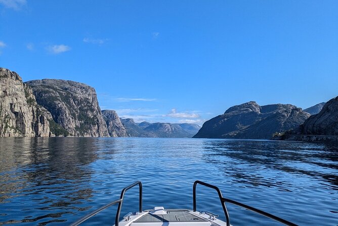 Stavanger: Guided Lysefjord Safari on Speedboat - Preikestolen, also called Pulpit Rock: the iconic stop with a reality check