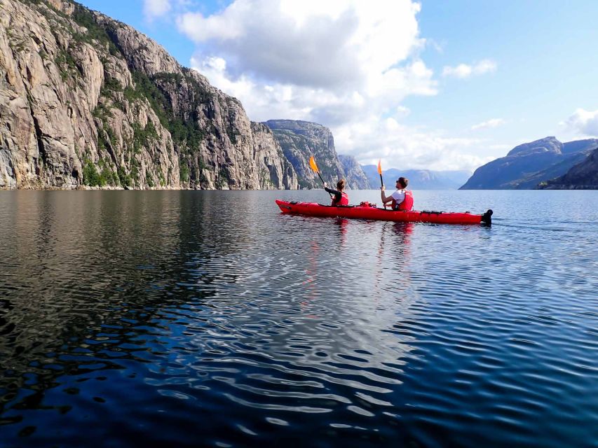 Stavanger: Lysefjord Kayak Safari (Waterfalls & Pulpit Rock) - Kayaking Lysefjord, the Way You Can Actually Feel It