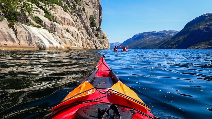 Stavanger: Lysefjord Kayak Safari (Waterfalls & Pulpit Rock) - From Practice to Real Fjord Paddling, Gorges and Waterfalls