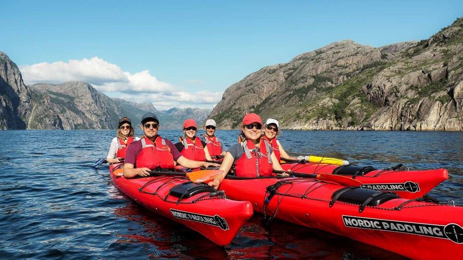 Stavanger: Lysefjord Kayak Safari (Waterfalls & Pulpit Rock) - Lunch in a Secluded Fjord Spot With Big Views