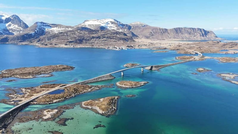 Svolvær: Lofoten Islands Full-Day Guided Tour - Ramberg: Cozy Village Breaks and Beach Time