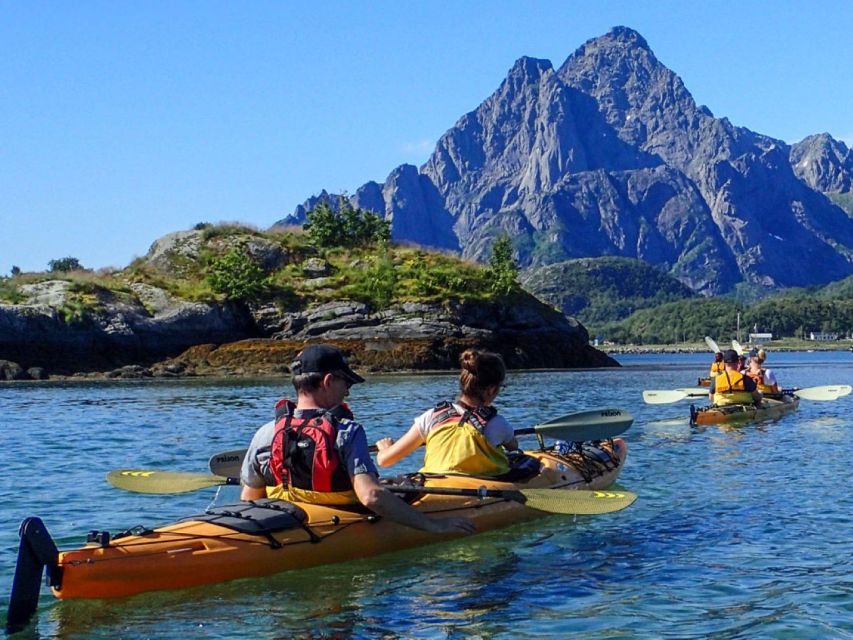 Svolvaer: Sea Kayaking Experience - Gear Setup: Double Kayaks, Spraydecks, PFDs, and Poogies
