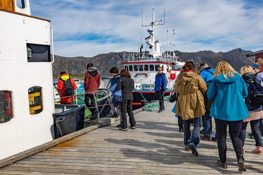 The Bird Safari Tour - Crossing the Arctic island by bus, with fjords and mountains along the way