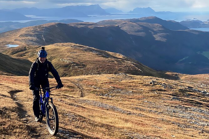 Trail challenge with electric mountainbike - The fun trails after the snack, and where the challenge shows up
