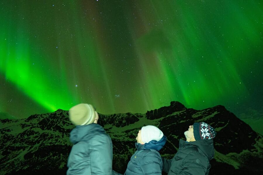 Tromsø Adventurous Northern Lights Small-Group - From Magic Ice Bar to real darkness, starting in the right place