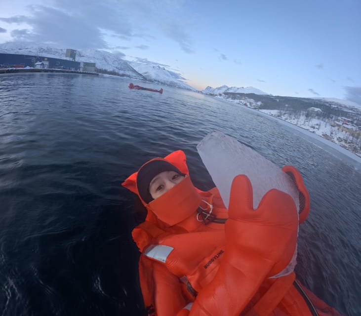 Tromsø: Arctic Fjord Floating in Survival Suit - Key highlights you’ll feel right away