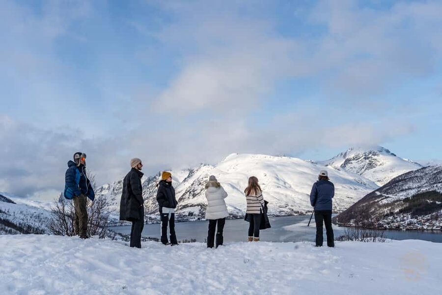 Tromsø: Arctic Sightseeing & Snowshoeing with picnic - The 2-hour guided snowshoe hike in deep Arctic snow