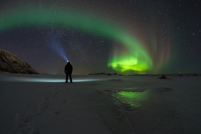 Tromso Aurora Chase by Minibus with Thermal Suit, Snack and Photo - Small-Group Chasing That Actually Tries for Clearer Skies