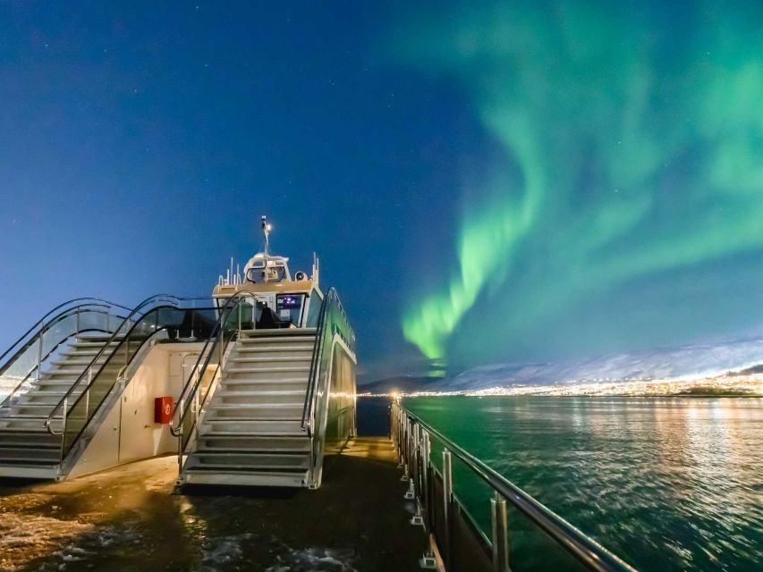 Tromsø: Aurora Dinner Cruise by Hybrid-Electric Catamaran - The Tromsø island cruise: mountains, cathedral vibes, and dark-water drama