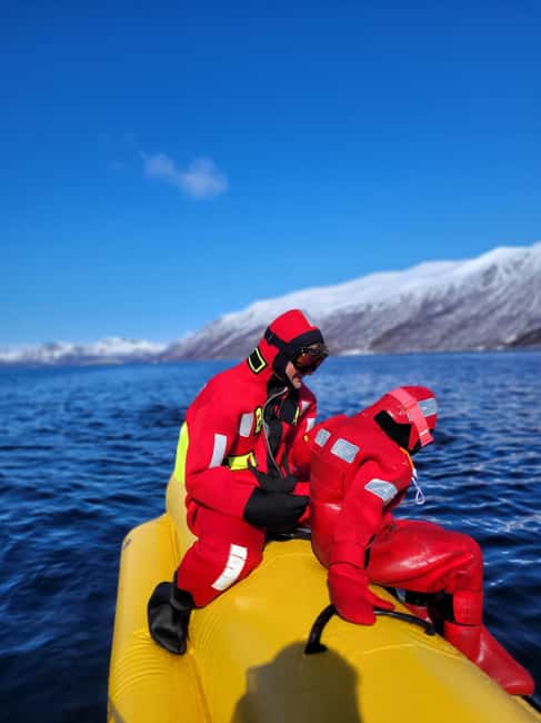 Tromsø: Banana Tube Ride with Arctic Floating - Where You Start in Tromsø: Kaigata 4 and the Magic Ice Bar