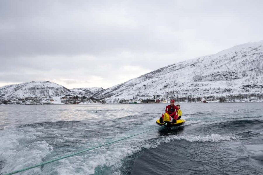 Tromsø: Banana Tube Ride with Arctic Floating - Local Snacks Break: A Short Reset in Kaldfjord