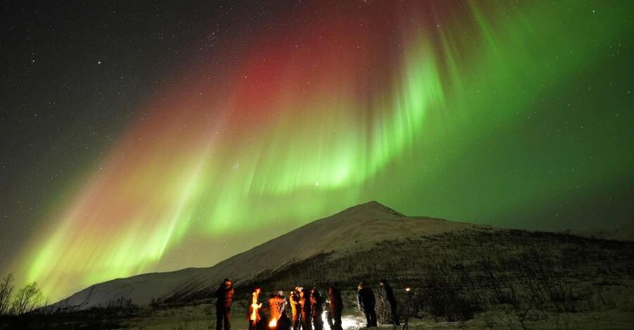 Tromsø: Chase Aurora in Minibus and Free Aurora Portrait - The First Van Segment: Forecast Checks and Leaving City Lights Behind