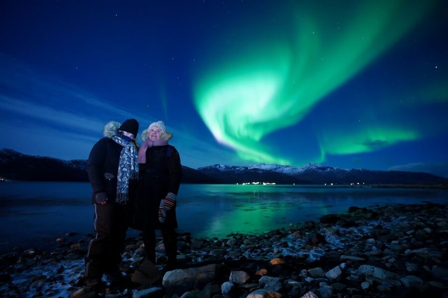 Tromsø: Chase Aurora in Minibus and Free Aurora Portrait - The Photography Moment: Portraits, Tips, and Why Settings Matter