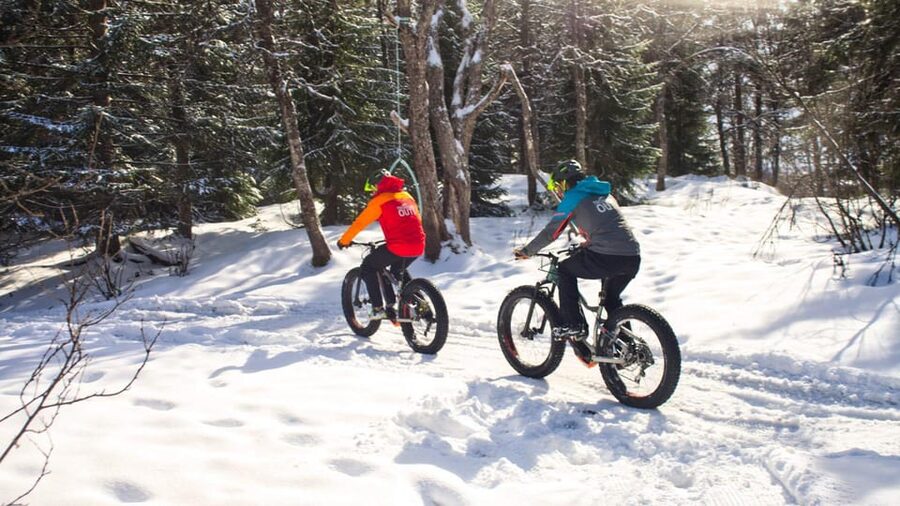 Tromsø: Electric fatbike trip on winter paths - The Lefse and Hot Drink Stop: A Sweet Local Reset in the Cold