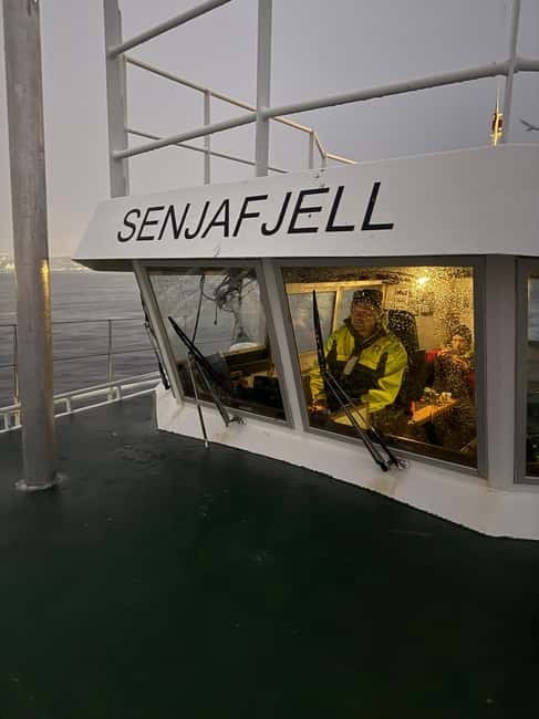 Tromsø: Fishing Sea Safari - Fresh fish soup on board, plus vegan or veg on request