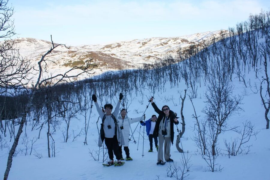 Tromsø: Ice Fishing and Snowshoe Hiking with a Local Guide - The snowshoe route and the off-path stretch you should plan for