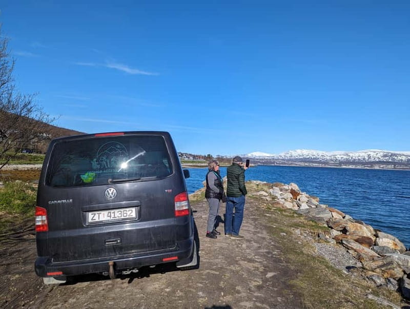 Tromsø: Island Tour with Tromsø Accessible Tours - Kvaløya island and Telegrafbukta beach views you can actually enjoy