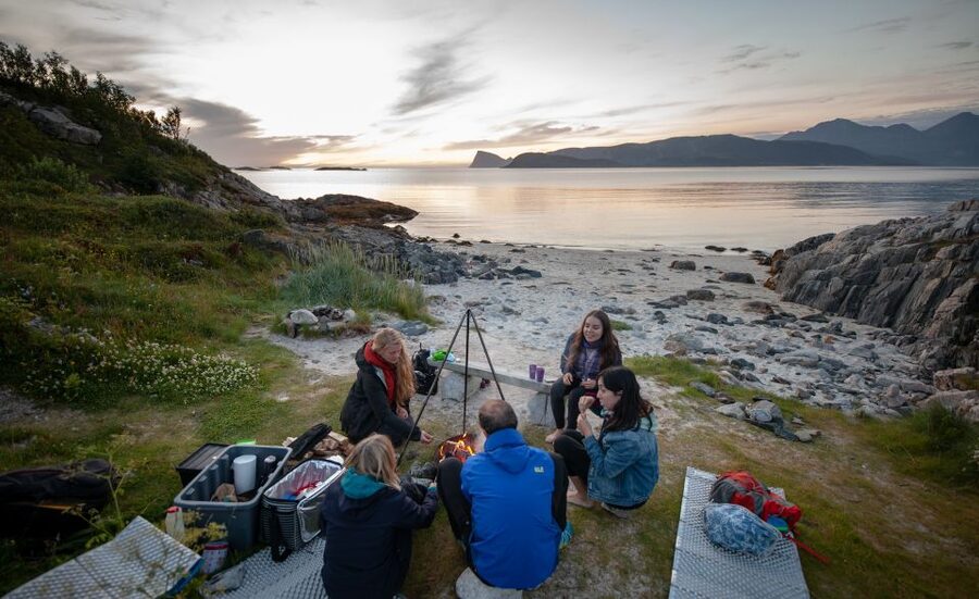 Tromsø: Midnight Sun with Campfire in the wilderness - Photos After the Tour: Your “Proof It Happened” Set
