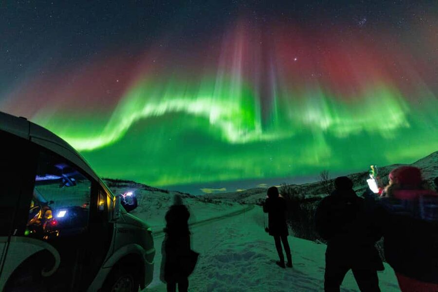 Tromsø: Northern Lights Chase in a Mercedes Benz with Photos - What the Night Feels Like, Stop by Stop