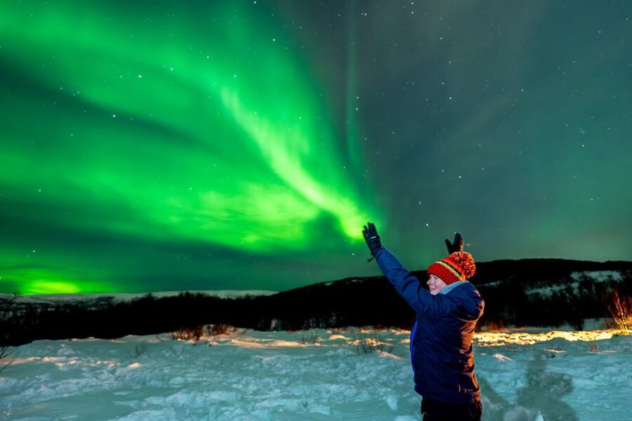 Tromsø: Northern Lights Chase with Photos and Bodysuits - The Tromsø Drive, Plus the Real Reason You Leave the City
