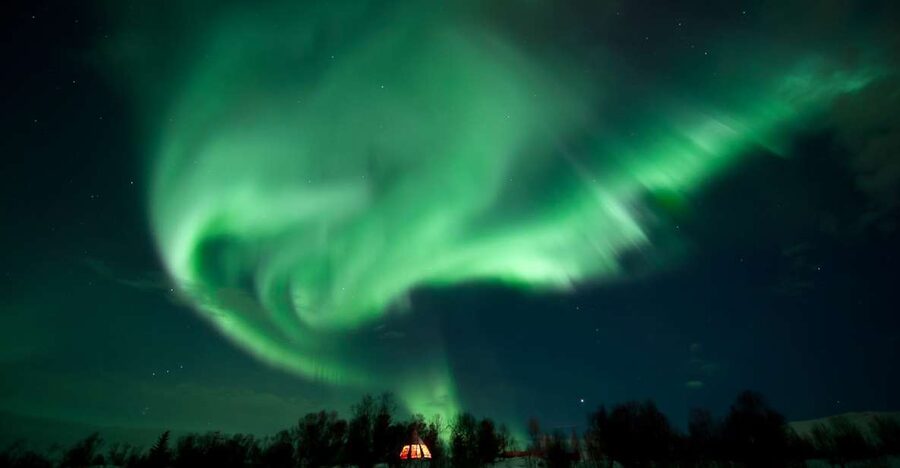 Tromsø: Northern Lights Husky Visit with Traditional Dinner - Northern Lights Viewing: What You Can Control