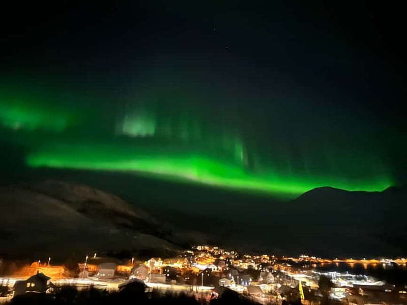 Tromsø: Northern Lights Tour - The route idea: Tromsø Island and Kvæøya viewing areas