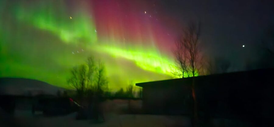 Tromsø: Northern Lights Tour with Campfire - Meeting point in Tromsø: Kaigata 4 and the Ice Magic Bar